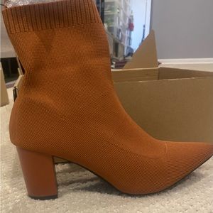 Brown booties